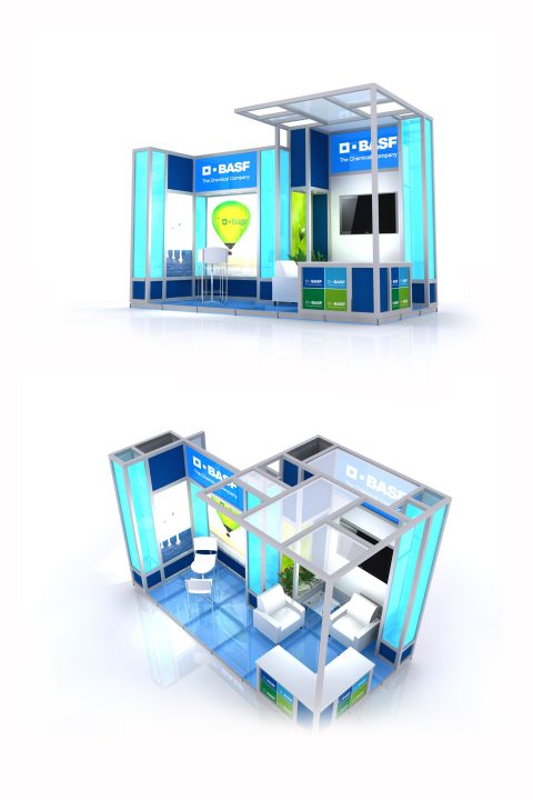 SugarLab Creative - System Exhibition Stand Design - BASF